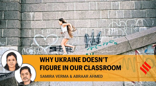 Samira Verma and Abraar Ahmed write:  Between Vladimir Putin and Volodymyr Zelenskyy, there are children living and learning in Ukraine, children who are registering the kind of things which, in an ideal world, they should not have had to. (AP)