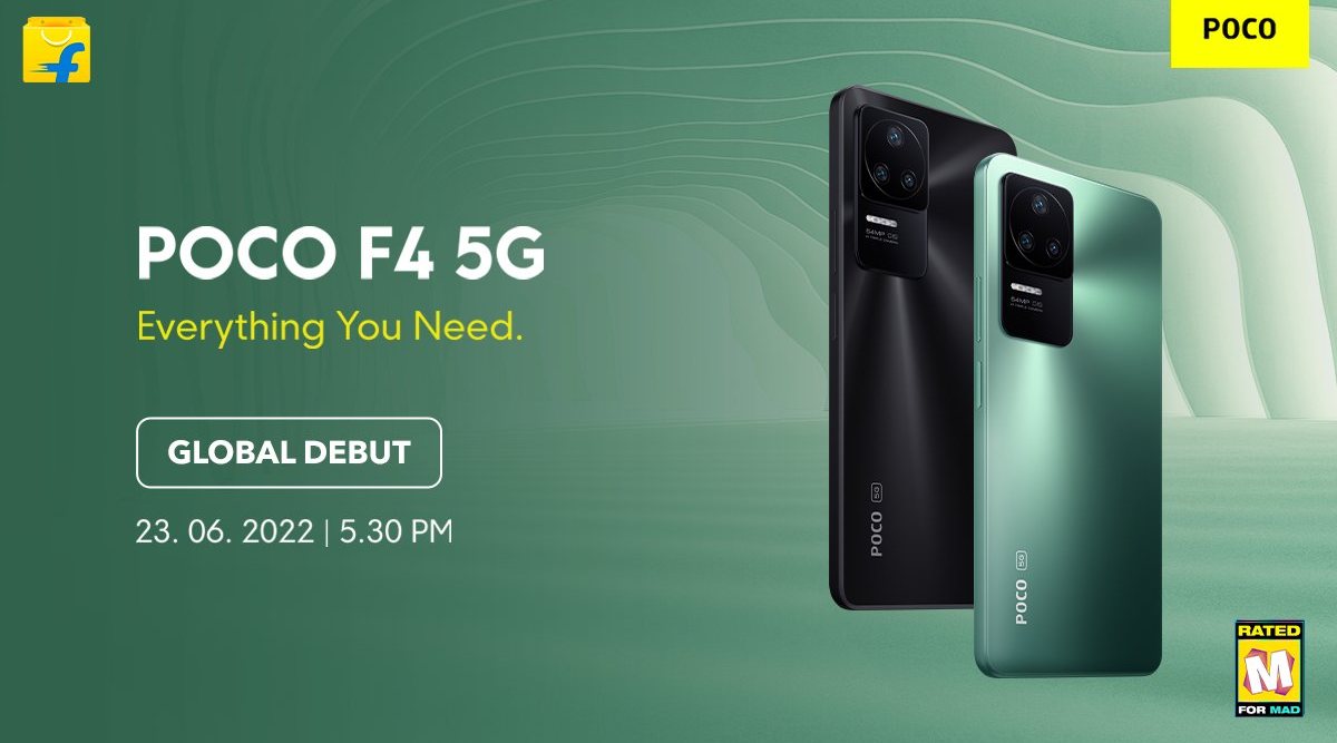 Poco F4 5G with 120Hz AMOLED Display, 64MP OIS Camera Launched in