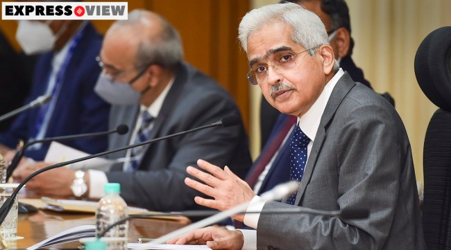 Reserve Bank of India (RBI) Governor Shaktikanta Das during a press conference at RBI headquarters, in Mumbai. (PTI)