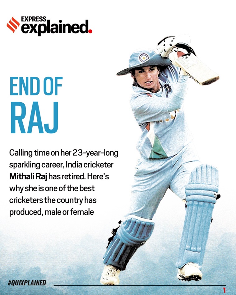 Quixplained As Mithali Raj Retires From International Cricket A Look At The Records She Holds 0401