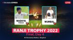 Ranji Trophy Final, Day 4 Live