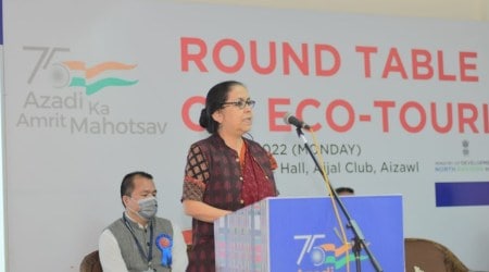 Mizoram's chief secretary Renu Sharma (Twitter/@MizoramTourism)