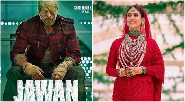 shah rukh khan and nayanthara in jawan