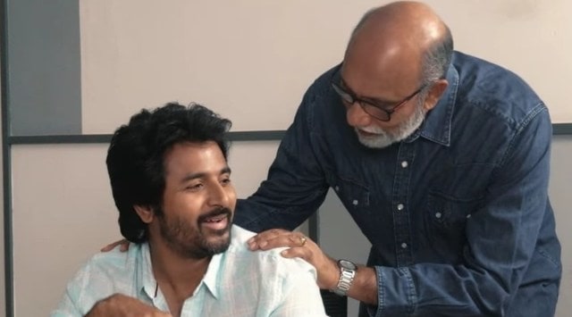 Sivakarthikeyan and Sathyaraj perform a fun comedy sketch to promote Prince. 