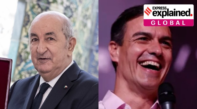 Algerian president Abdelmadjid Tebboune (L), Spain's Prime Minister Pedro Sanchez. (Photo: wikimedia.org, File)