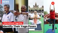 ‘Tadasana, Skandha Asana , Vrikshasana….’ What Our Central Leaders Performed On Yoga Day