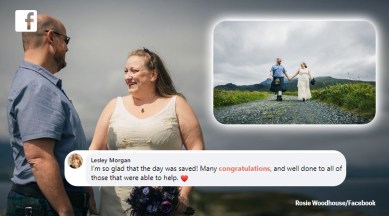 wedding, lost luggage, American couple, wedding in Skye, scottish island, indian express