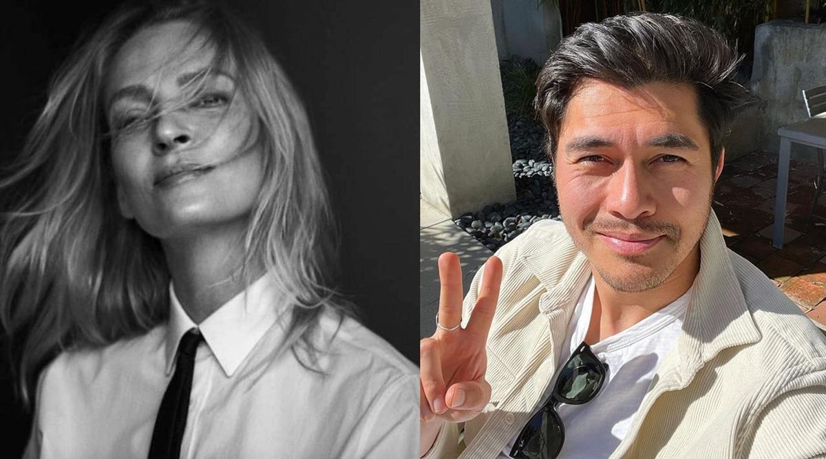Uma Thurman and Henry Golding