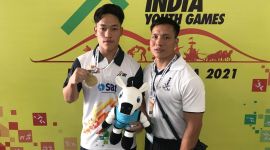 Weightlifter Bengia Tani , Khelo India