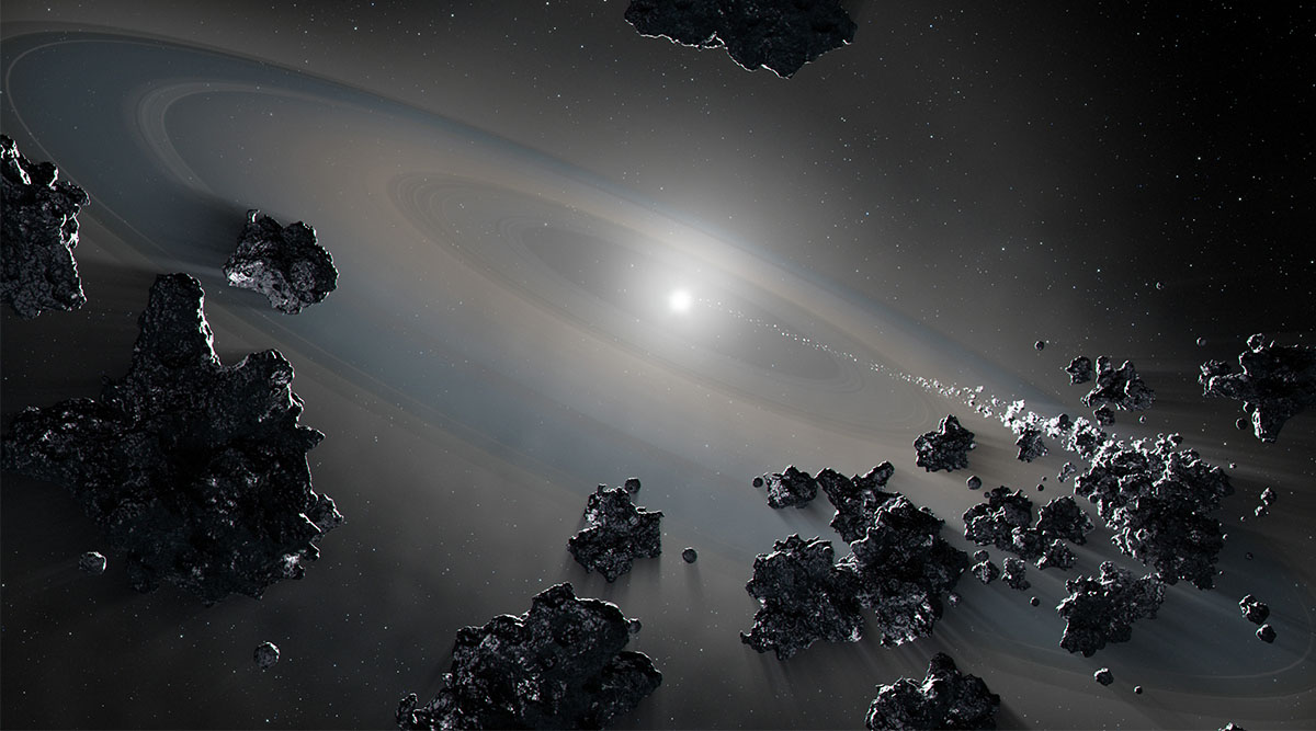 ‘Canibalismo cósmico’: los astrónomos observan una estrella muerta que destruye todo un sistema planetario