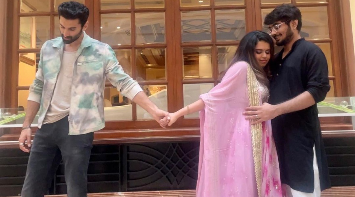 Sanjana Singh Choda Chodi Xxx - Aditya Roy Kapur recreates Kuch Kuch Hota Hai climax with Aishwarya  Mohanraj. Watch video | Bollywood News - The Indian Express