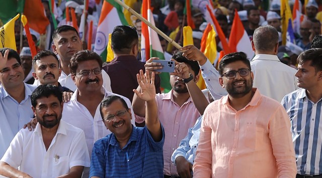 Day after Arvind Kejriwal’s Tiranga Yatra in Gujarat, police lodge ...