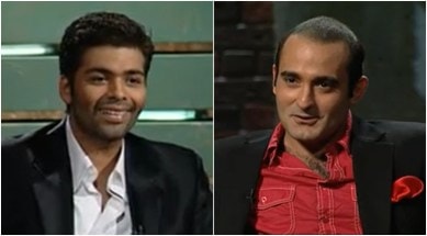 When Karan Johar accused Akshaye Khanna of bullying him as a child, asked  if he's 'rude, temperamental': 'I was scarred' | Entertainment News,The  Indian Express
