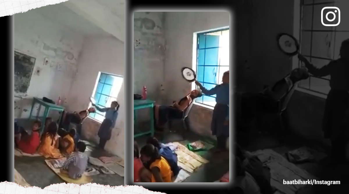 Bihar student fans teacher as she sleeps in class, video sparks outrage online Trending News