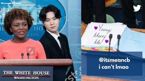 BTS at white house, BTS speaks at white house, BTS speech on anti-asian hate crimes, BTS tweets, Indian Express