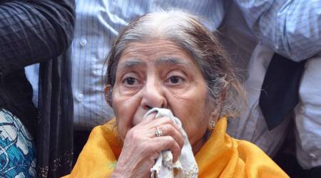 Zakia Jafri, widow of former Congress MP Ehsan Jafri. (File)