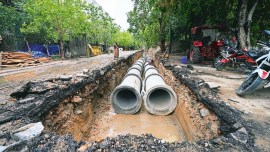 Delhi Public Works Department, Delhi government, delhi waterlogging, Manish Sisodia, Arvind Kejriwal, Delhi news, Delhi city news, New Delhi, India news, Indian Express News Service, Express News Service, Express News, Indian Express India News