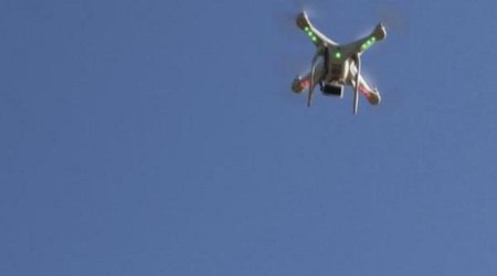 Pakistan drone, drone shot down in Kashmir, J&K pak drone spotted, Jammu and Kashmir Police, IEDs, J&K news, Indian express