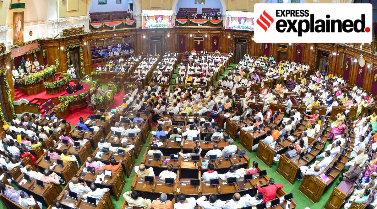 Uttar Pradesh is one of the few state legislatures in India that has implemented the digital Vidhan Sabha system, and its last session was completely digitised. (PTI)