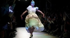 Moscow Fashion Week, Moscow Fashion Week 2022, fashion at Moscow, fashion week at Moscow, Russia capital, Fashion Week in Zaryadye Park, Fashion week, Moscow fashion week images, Moscow fashion week gallery, lifestyle gallery, indian express news