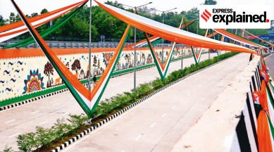 Express Explained, Pragati Maidan, Pragati Maidan Metro station, Pragati Maidan corridor project, Delhi news, Delhi city news, New Delhi, India news, Indian Express News Service, Express News Service, Express News, Indian Express India News