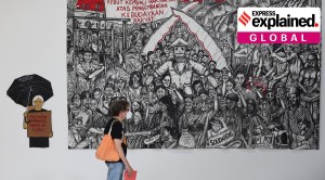 Explained: Why has a world-renowned German exhibition taken down an Indonesian artwork?