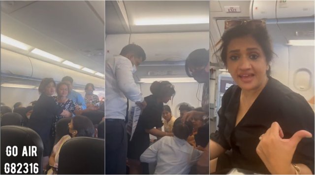 The incident happened on a flight from Dehradun to Mumbai. (Source: roshniwalia2001/Twitter)