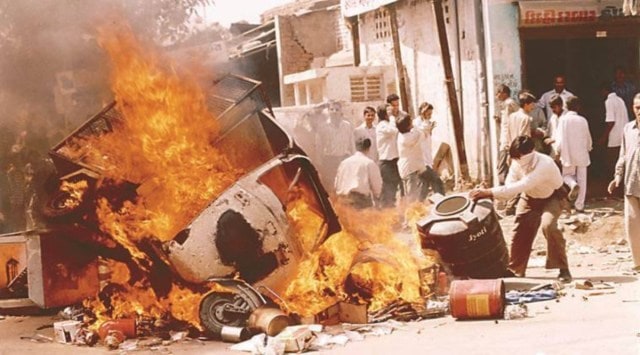Page 105 of the book on the history of the “Naxalite movement”, and pages 113-117 on “Controversies during Emergency” have also been dropped. (Express/File)