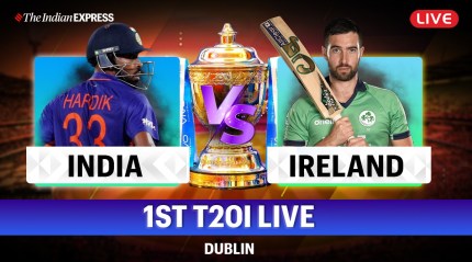 India vs Ireland 1st T20I LIVE