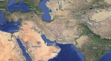 An earthquake occurred between Iran's port of Charak and the island of Kish at a depth of 22 km.