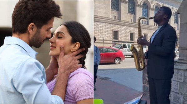 Tujhe Kitna Chaahne Lage Hum, Tujhe Kitna Chaahne Lage Hum cover, Tujhe Kitna Chaahne Lage Hum US artist, Tujhe Kitna Chaahne Lage Hum US street performer, saxsophone player Tujhe Kitna Chaahne Lage Hum, kabir singh song, indian express