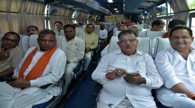 The Congress had started shifting party and supporting MLAs to Udaipur beginning June 2.