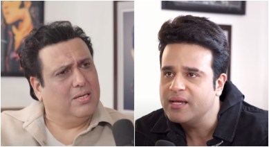 Krushna Abhishek and Govinda both discussed their fallout on Maniesh Paul's podcast.