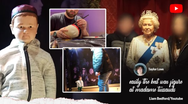 youtuber sneak fake statue madame Tussauds, Hasbulla wax statue, Madame Tussauds, viral news, indian express