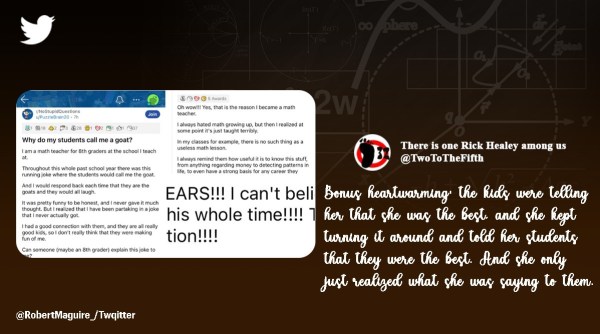 maths teacher, goat, teacher called goat, viral reddit post, maths teacher called goat by students, indian express