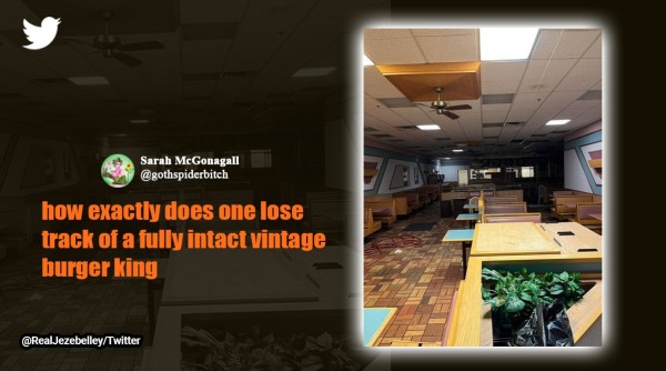 Burger King, Old burger king found in US mall, vintage burger king discovered in USA mall, Infact burger kind found behind a mall wall in America, Indian Express