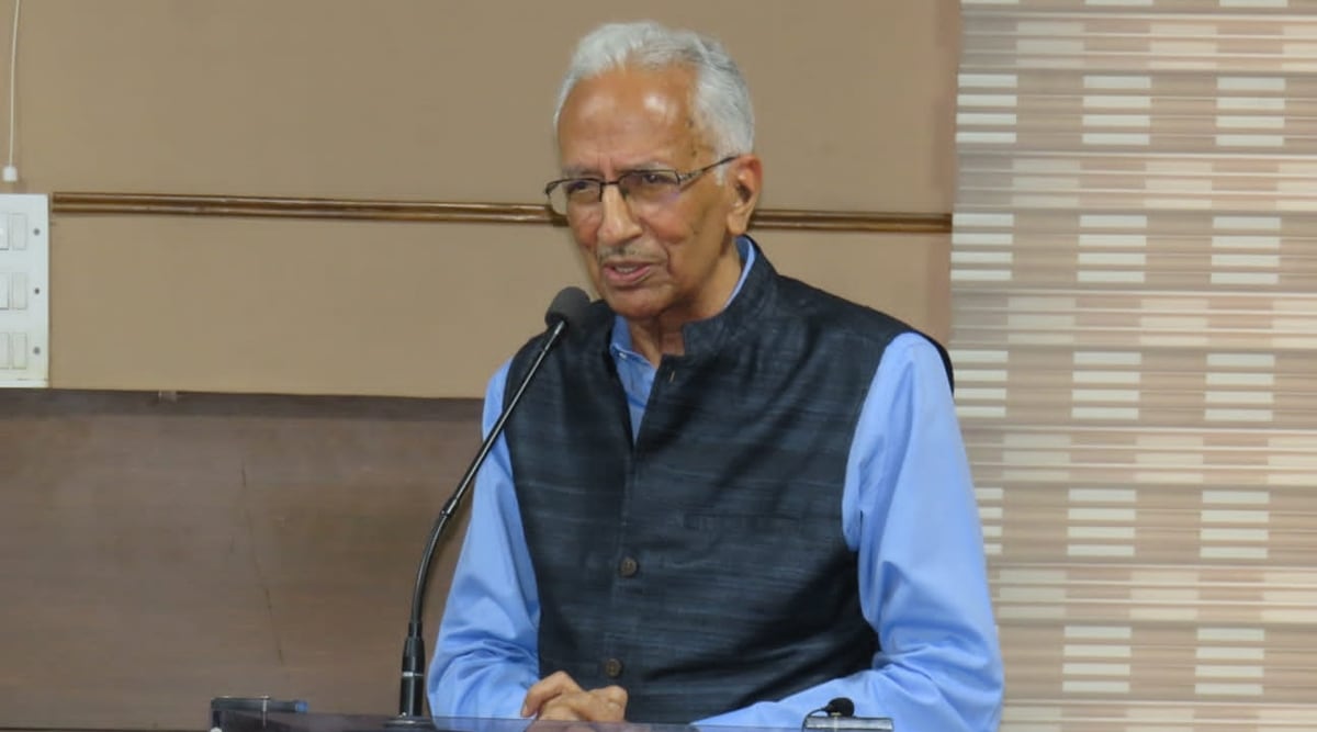 Former IPS officer Prakash Singh (Express photo)