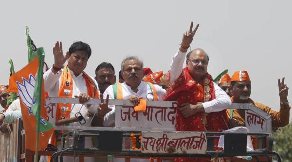 Aam Aadmi Party, Bharatiya Janata Party (BJP), Rajinder Nagar bypoll, Raghav Chadha, Delhi news, Delhi city news, New Delhi, India news, Indian Express News Service, Express News Service, Express News, Indian Express India News
