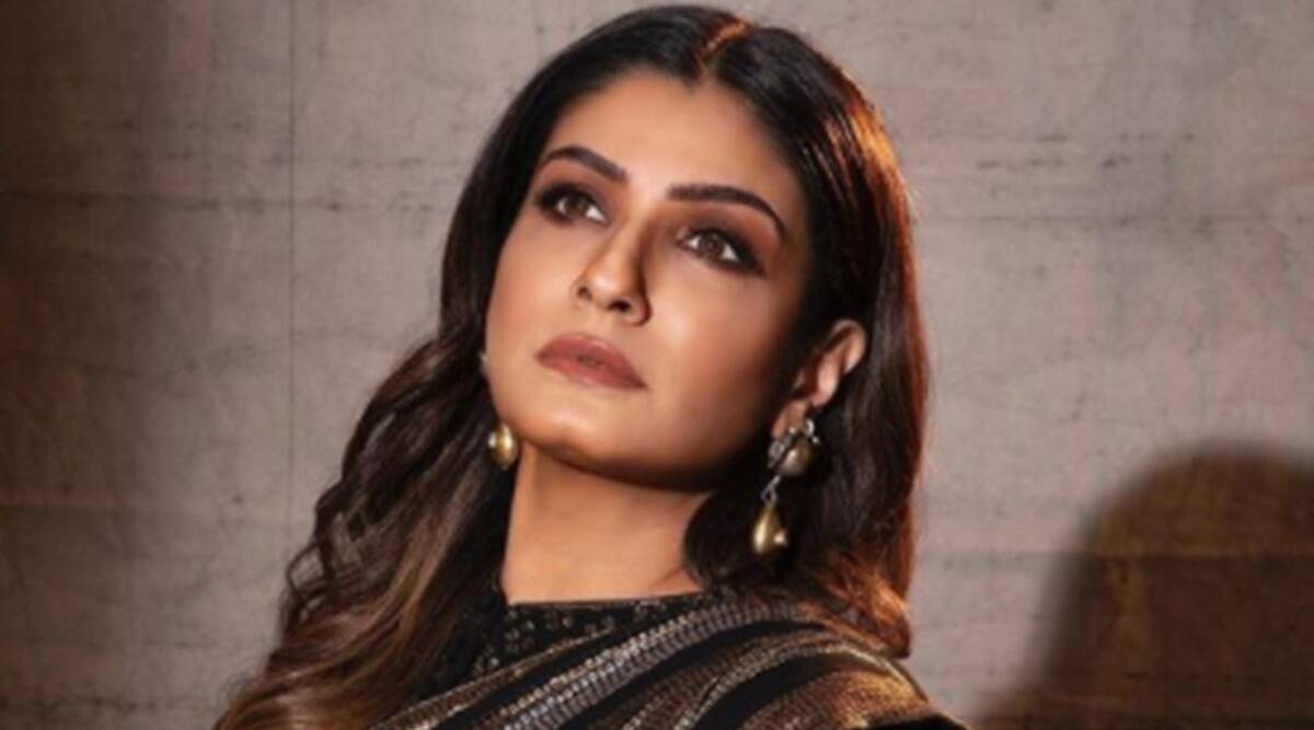 Ravina Tantan Sex Video - Raveena Tandon says 'filmy kids' have to go through 'much more pressure':  'They have art in their bloodstream' | The Indian Express