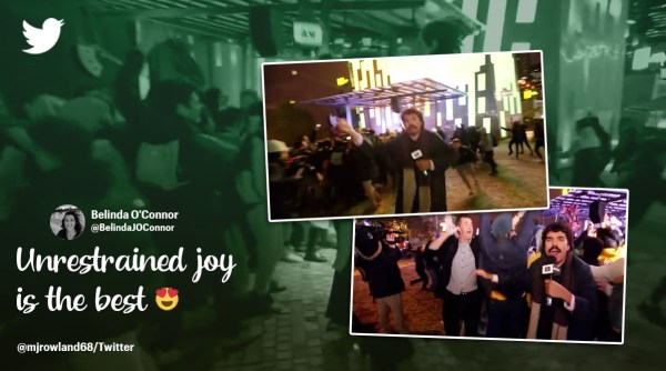 Australia beat Peru, ABC reporter cries loud, ABC reporter reaction on Australia qualifying world cup, world cup, Australia, Socceroos, indian express