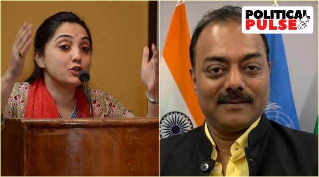 Nuour Sharma and Naveen Kumar Jindal. (File Photo)