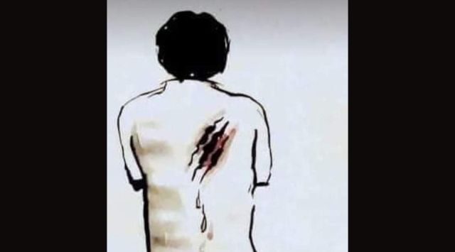 Sketch tweeted by Shiv Sena MP Sanjay Raut.
