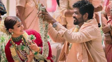 First pictures of Nayanthara-Vignesh Shivan from their wedding are out |  Entertainment News,The Indian Express