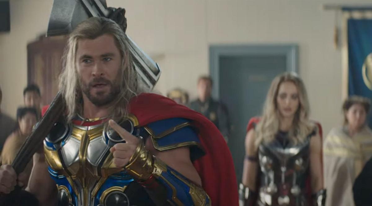 Chris Hemsworth's big war speech bombs in Thor Love and Thunder ...