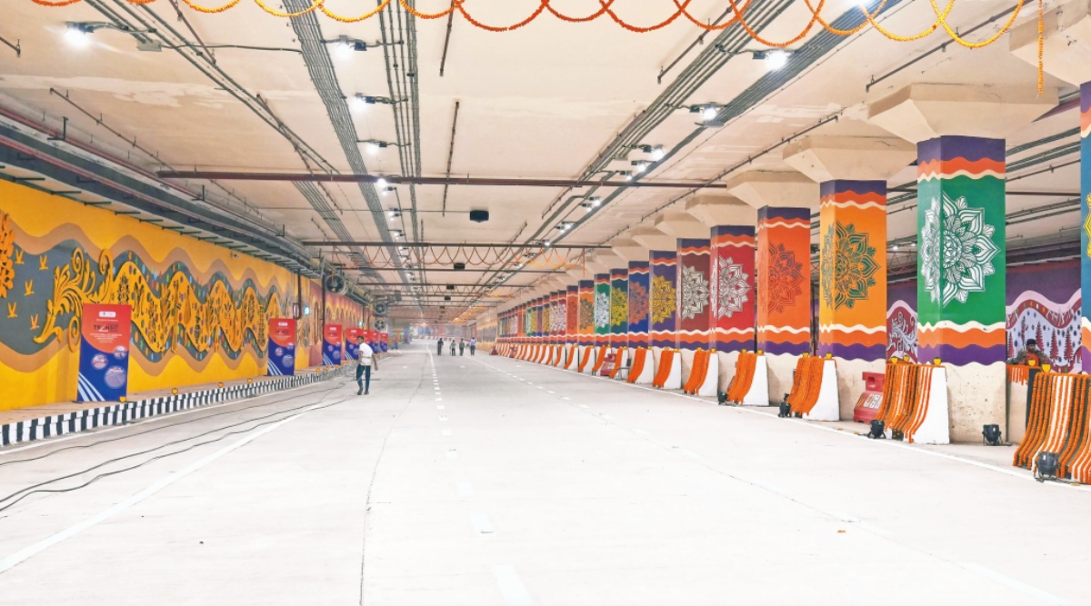 Pragati Maidan tunnel, 5 underpass: Now, a smooth commute on Ring Road and  Mathura Road | Cities News,The Indian Express