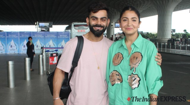 Virat and Anushka were spotted jetting off for a vacation (Source: Varinder Chawla)