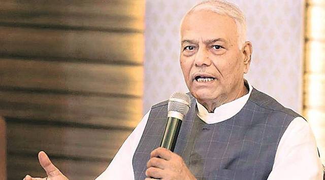 Opposition presidential candidate Yashwant Sinha. (File)