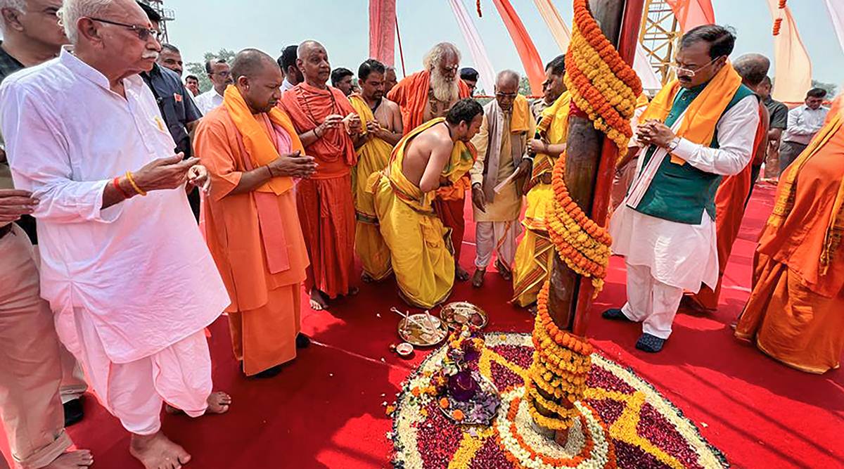 Yogi Adityanath launches second phase of Ram temple construction ‘500