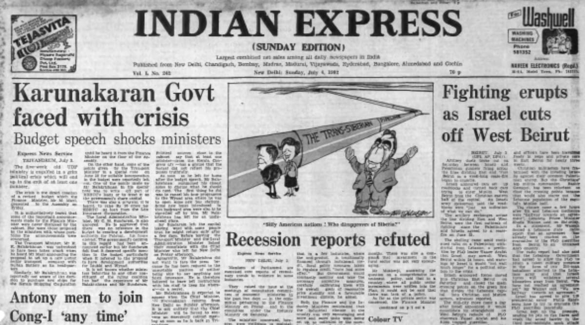 UDF, Finance Minister K M Mani, recession, Pranab Mukherjee, Israel Palestine relations, Indian express, Opinion, Editorial, Current Affairs