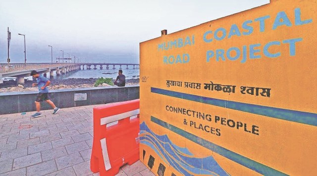 The coastal road has twin tunnels of 2.07 km. (Express Photo)